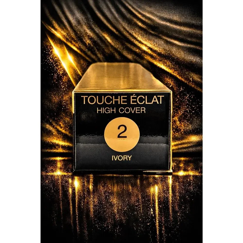 YSL - Touche Eclat High Cover - 0.08 fl oz/ 2.5 mL - Shade: No. 2 Ivory